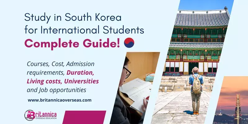 Image of study in south korea for International Students